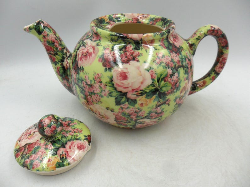 Heron Cross Pottery Teapot - Thumbnail 2