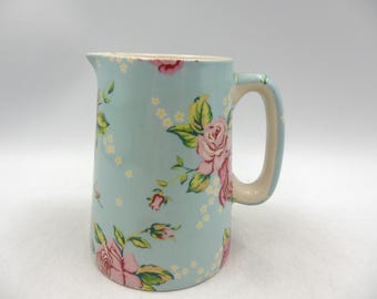 An Extra Large Dutch Jug in Olde England Vintage Chintz Design by