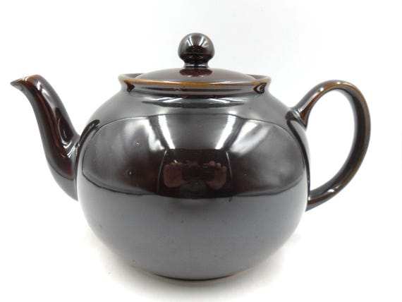 Brown Betty 6 Cup Teapot by Heron Cross Pottery. - Etsy
