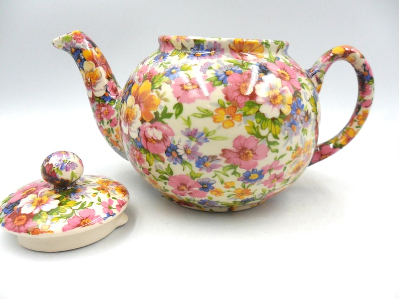 Heron Cross Pottery Teapot - Thumbnail 3