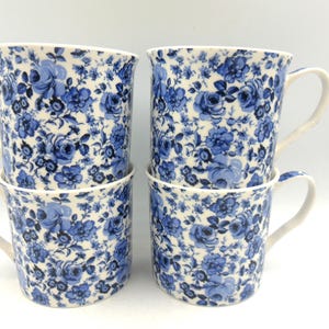 Tasse Laura Ashley En Porcelaine Fine - Motif Hortensia Jaune - 10,5cm - État Impeccable