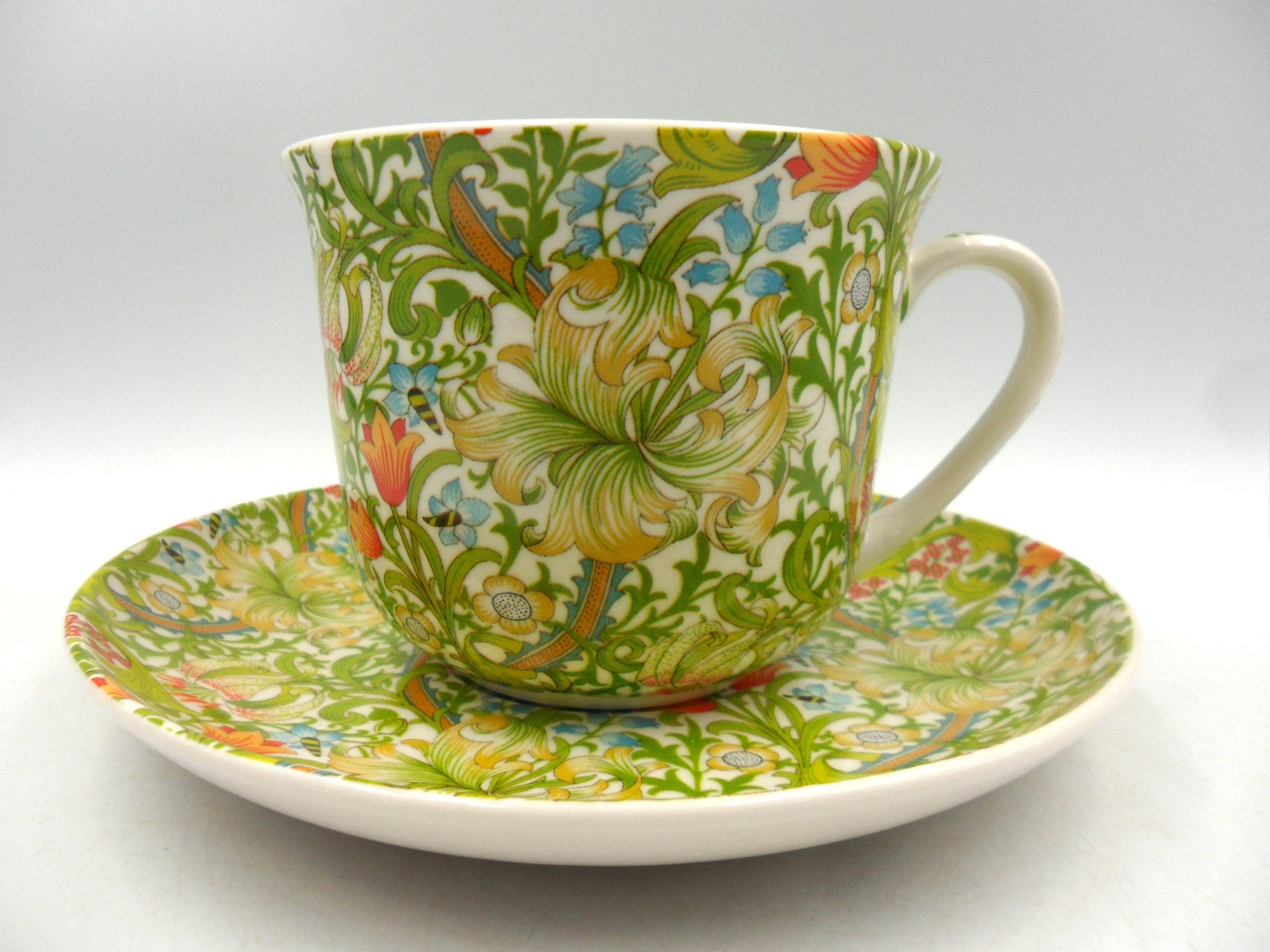 William Morris Golden Lily Jumbo Cup and Saucer. - Etsy