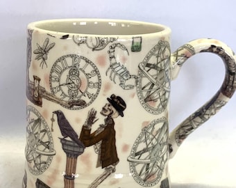 Tankard Mug in Steampunk Design.