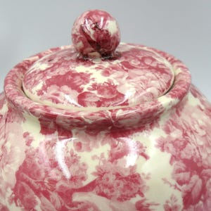 2 Cup Teapot in Pink Laura chintz Design by Heron Cross Pottery Bild 9