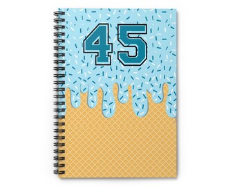 Custom Ice Cream Drip Notebook