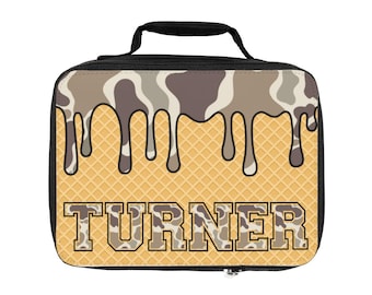 Ice Cream Drip Lunch Box