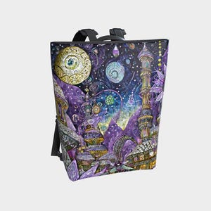 Afna Universe Vegan Leather Backpack
