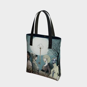 The Key The Witches Road Vegan Tote