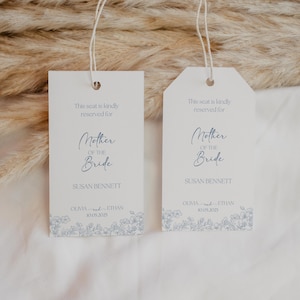 Customizable Dusty Blue Floral Wedding Invitation Templates | Boho Style Wedding Stationery Bundle | High-Resolution Printables