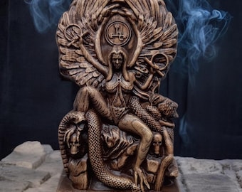 Lilith Inanna Ishtar Astaroth Sumerische Wicca-Göttin der Weiblichen Weisheit Pagan Goddes Wicca Altar Hexen Lilith Statue Pagan Heidentum Altar