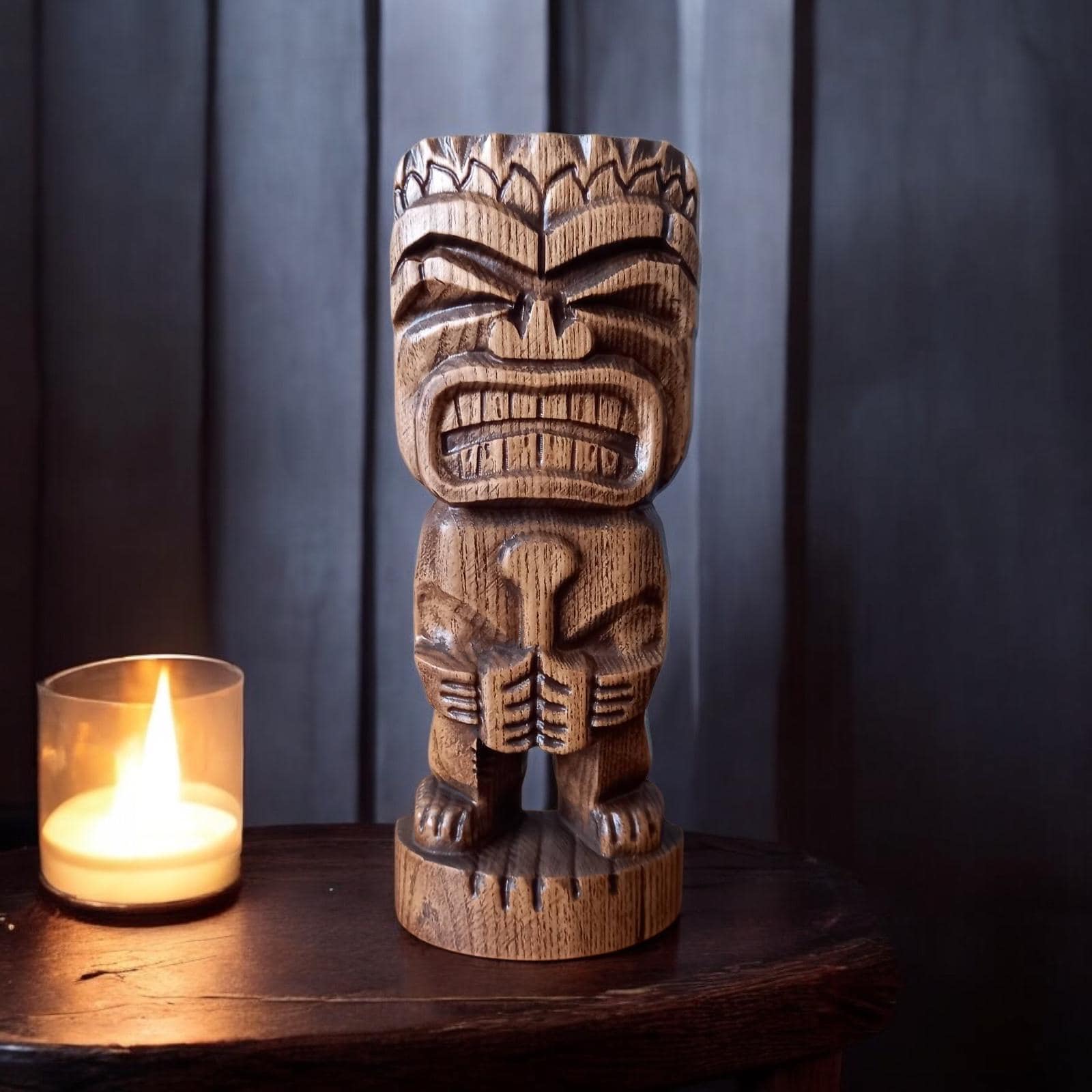 Hawaii wood statue - Etsy 日本