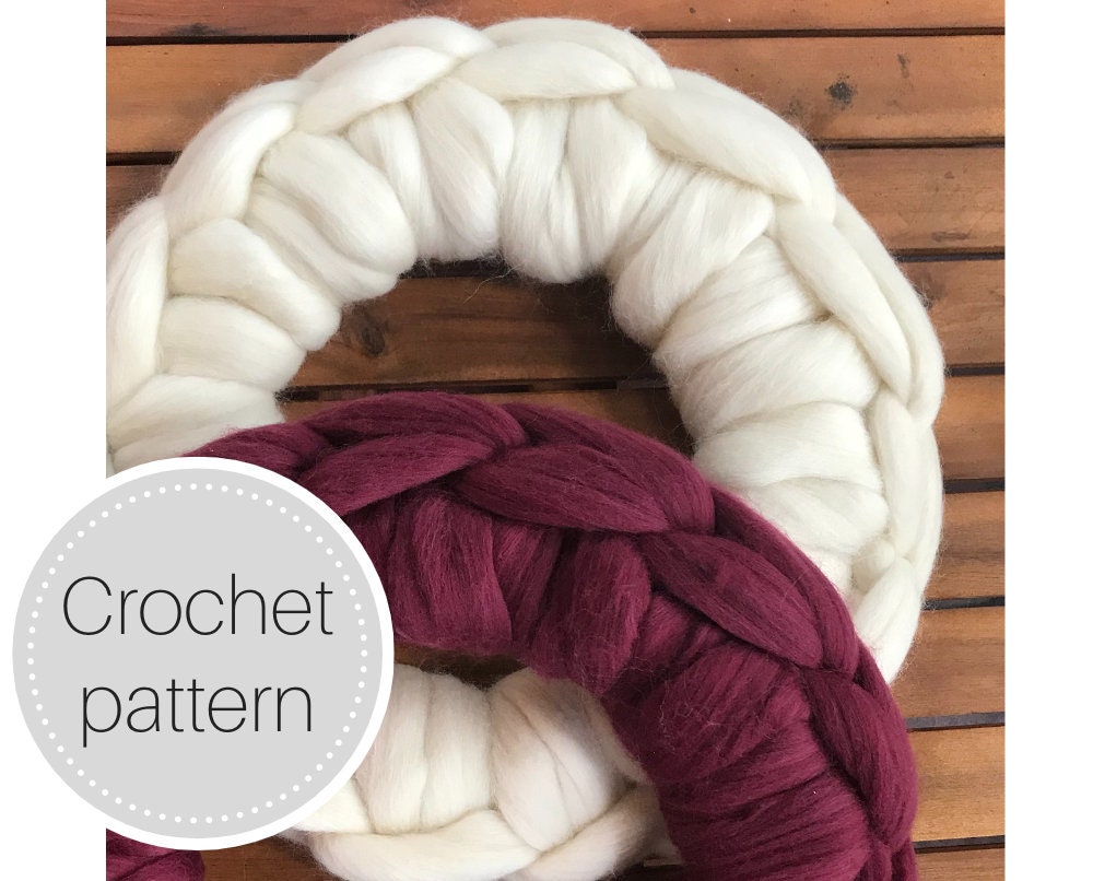 Crochet Chunky Yarn Pattern Instant Download for Knitting and Crochet  Projects Felted Wool Cord Chunky Yarn Giant Yarn 