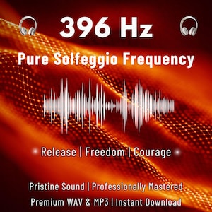 Fréquence du solfège de 396 Hz : fréquence de lâcher prise et méditation de guérison émotionnelle (téléchargement instantané)