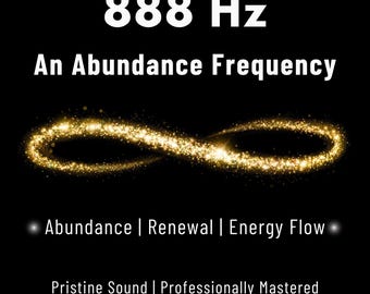 Música de meditación para la abundancia de 888 Hz: Sonido sanador para la manifestación de la riqueza (descarga digital)