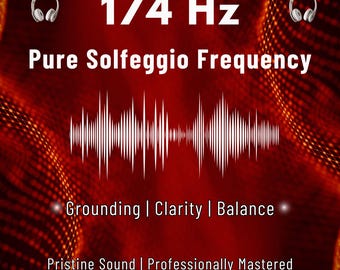 174 Hz Solfège-frequentie: diepe ontspanning, aardend meditatiegeluid (directe download)