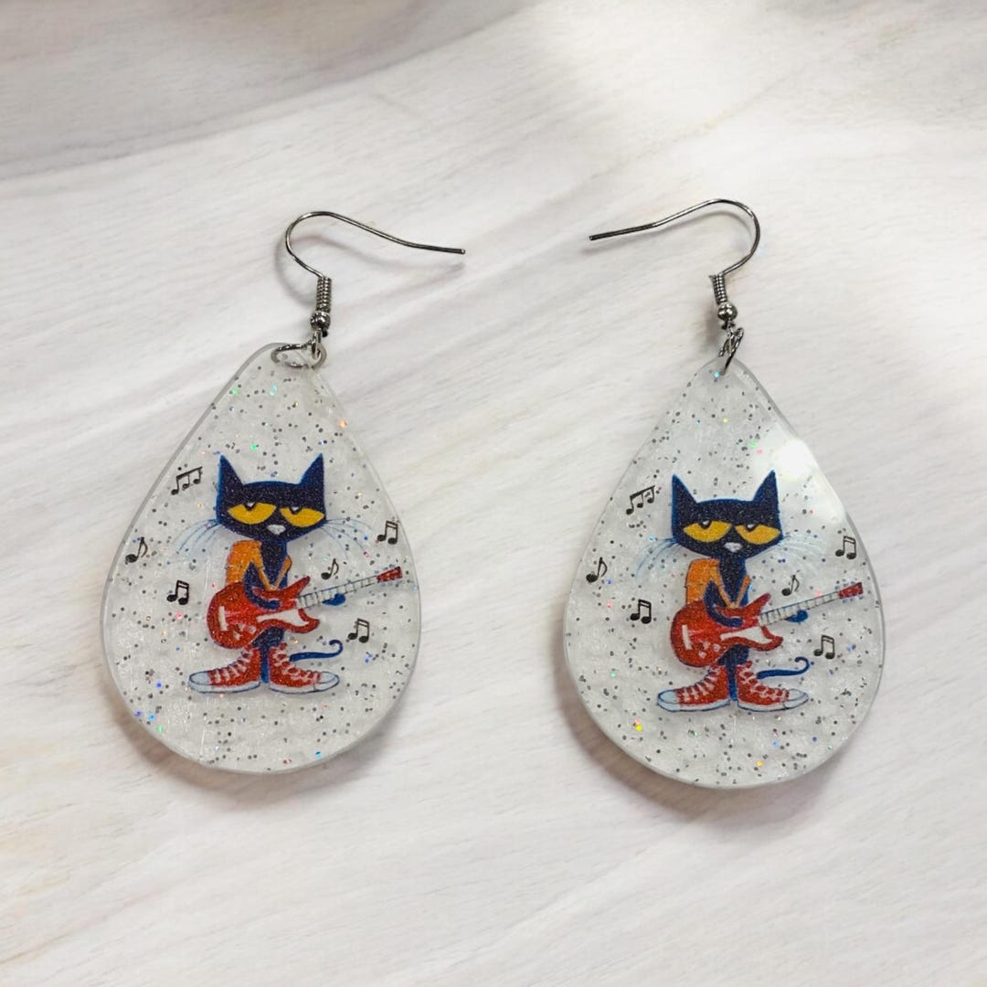 Printed Teacher Earrings