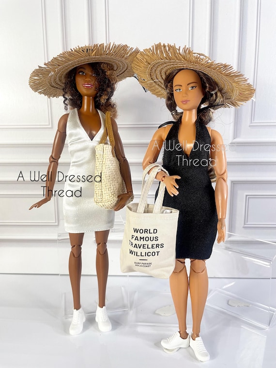 22センチドール アウトフィット 服 ワンピース 帽子 リカちゃん