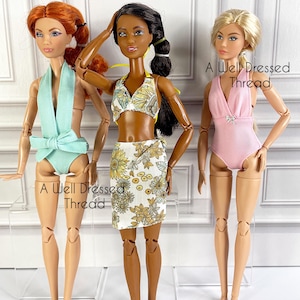Puppen Badeanzug , Puppen Bikini, Mode Puppenkleidung, 11.5 zoll Puppe, 12 zoll Puppe, Realistische Puppenkleidung. 1:6 Puppenkleidung