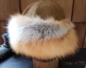 Mongolian fur hat | Etsy