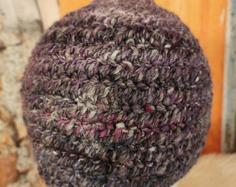 Viking, Norse, Anglo Saxon, Nalbinding hat, Hand spun and dyed wool, oslo stitch