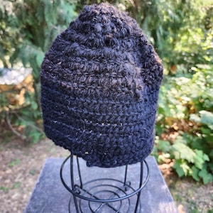 Viking, Norse, Anglo Saxon, Nalbinding hat, Hand spun and dyed wool, oslo stitch