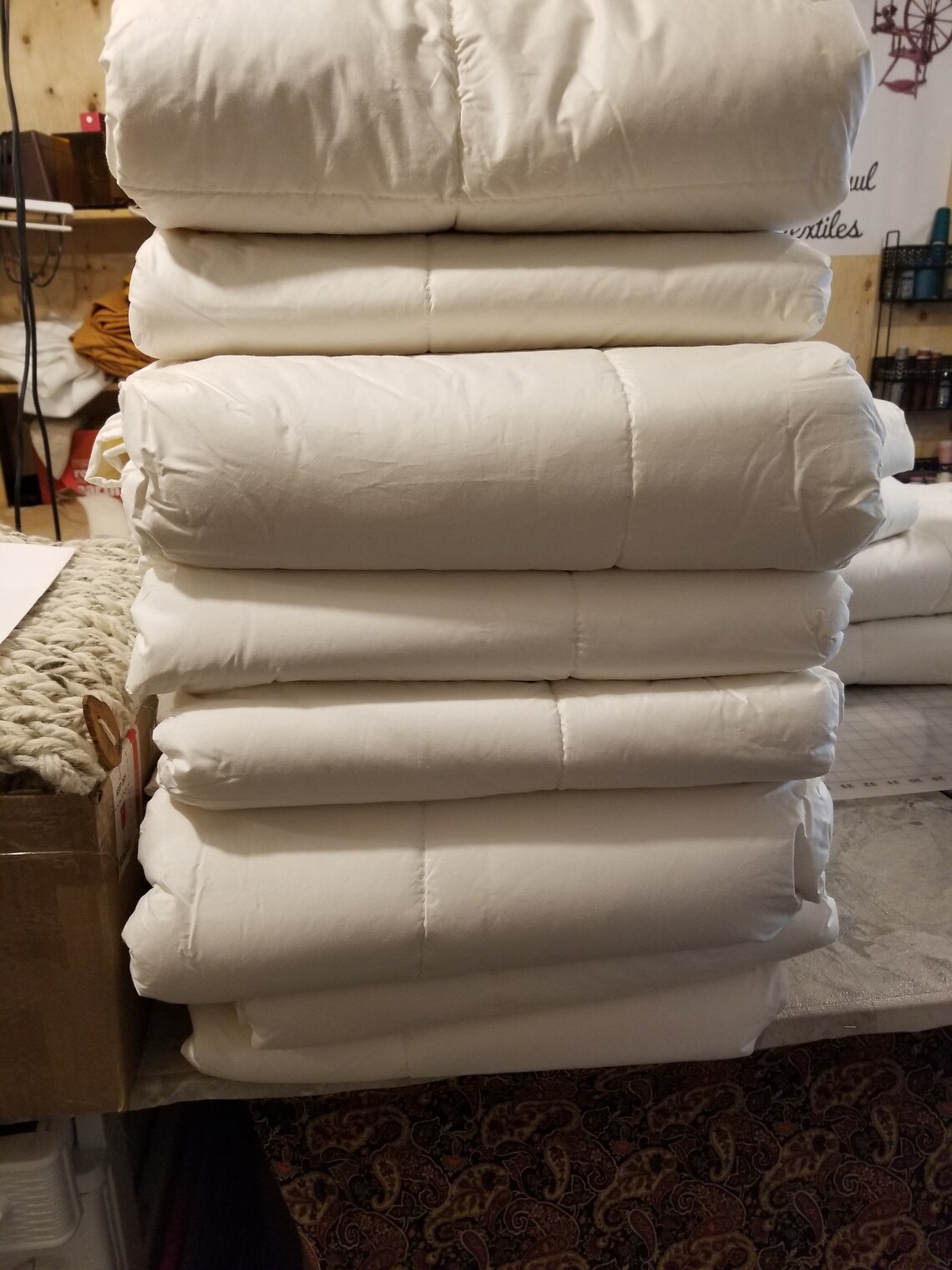 100 Wool Filled Duvets With 100 Percent Organic Wool & Cotton Etsy