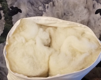 Organic Wool Pillow Layer - Eco Luxury Sleep Aid