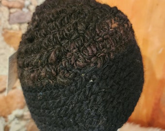 Viking, Norse, Anglo Saxon, Nalbinding hat, Hand spun and dyed wool, oslo stitch