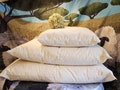 Organic Wool Pillow – Cotton Cover, Handmade in Canada