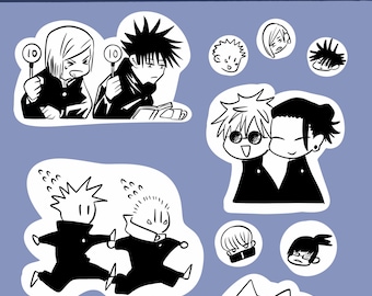 JJK inspired Sticker Sheet