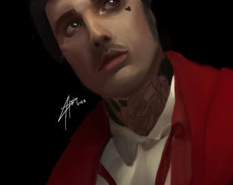 BMTH Oli Sykes OBEY print