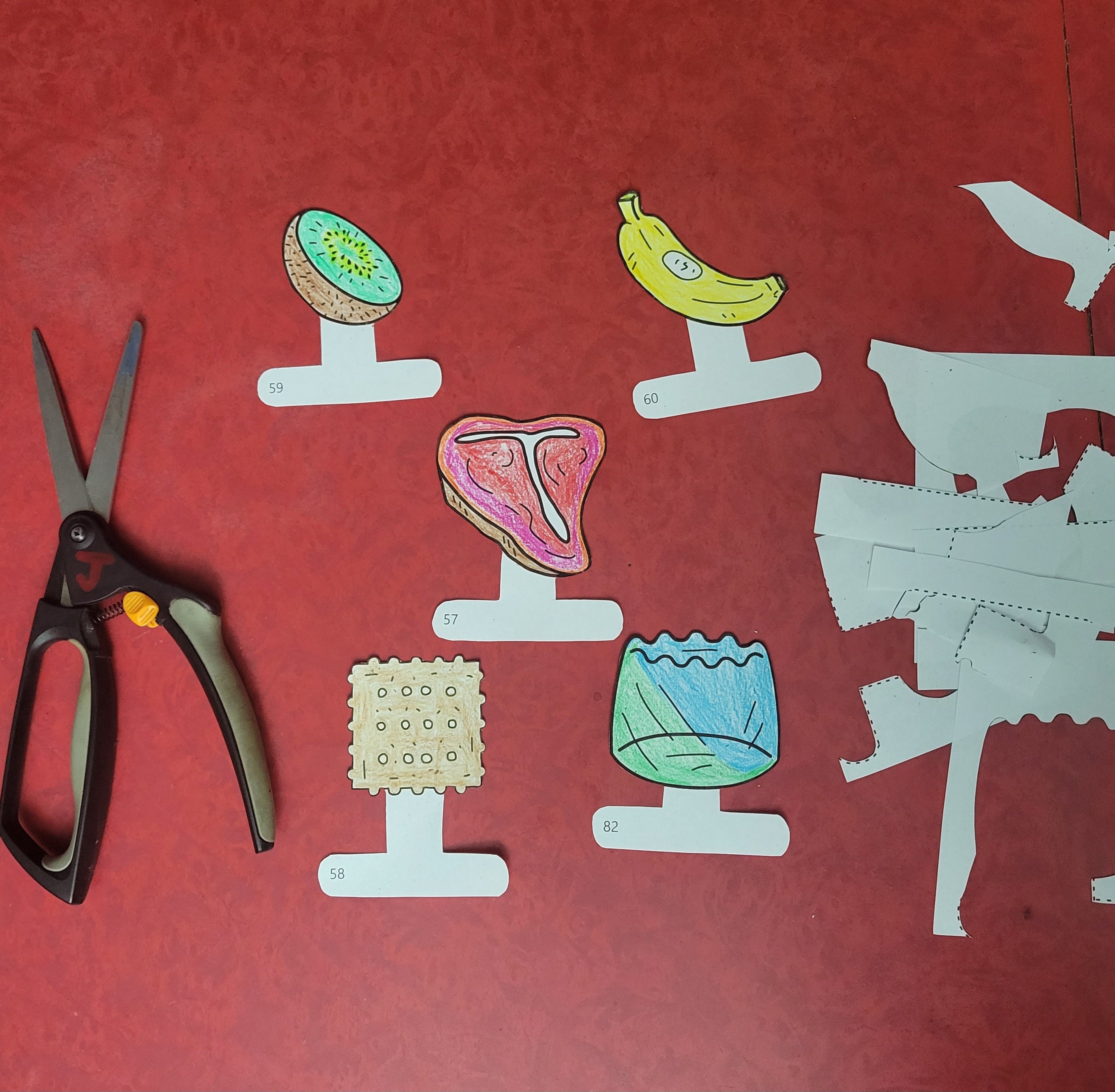 101 Food Finger Puppets, Fun Paper Toys for Any Age, Not Your Average ...