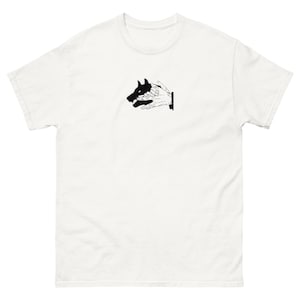 Anime Character Inspired White T-shirt - Jujutsu Kaisen T-shirt I Megumi Handsign T-shirt