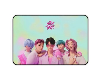 Saja Boys Desk Mat | Kpop Demon Hunters | Gamer Desk