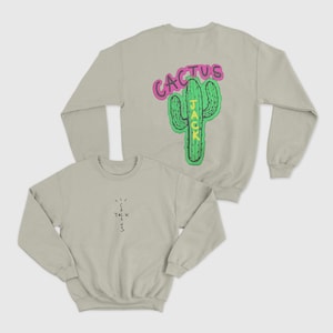 Travis Scott Cactus Jack Sweatshirt: Unisex Cotton-Blend Crewneck