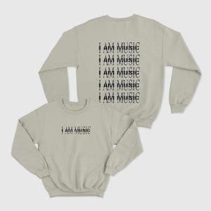Sudadera del álbum I AM MUSIC de Playboi Carti, sudadera de dos caras del álbum de Playboi Carti, merchandising de Opium, merchandising de Playboi Carti, sudadera de Playboi Carti