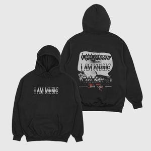 Playboi Carti I AM MUSIC Sudadera con capucha de portada del álbum, sudadera con capucha del álbum Playboi Carti de dos caras, Opium Merch, Playboi Carti Merch, sudadera con capucha Playboi Carti