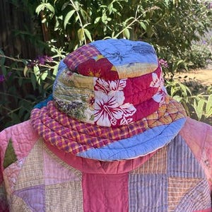 Upcycled Quilted Bucket Hats