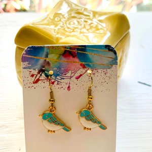 Bluebird Earrings
