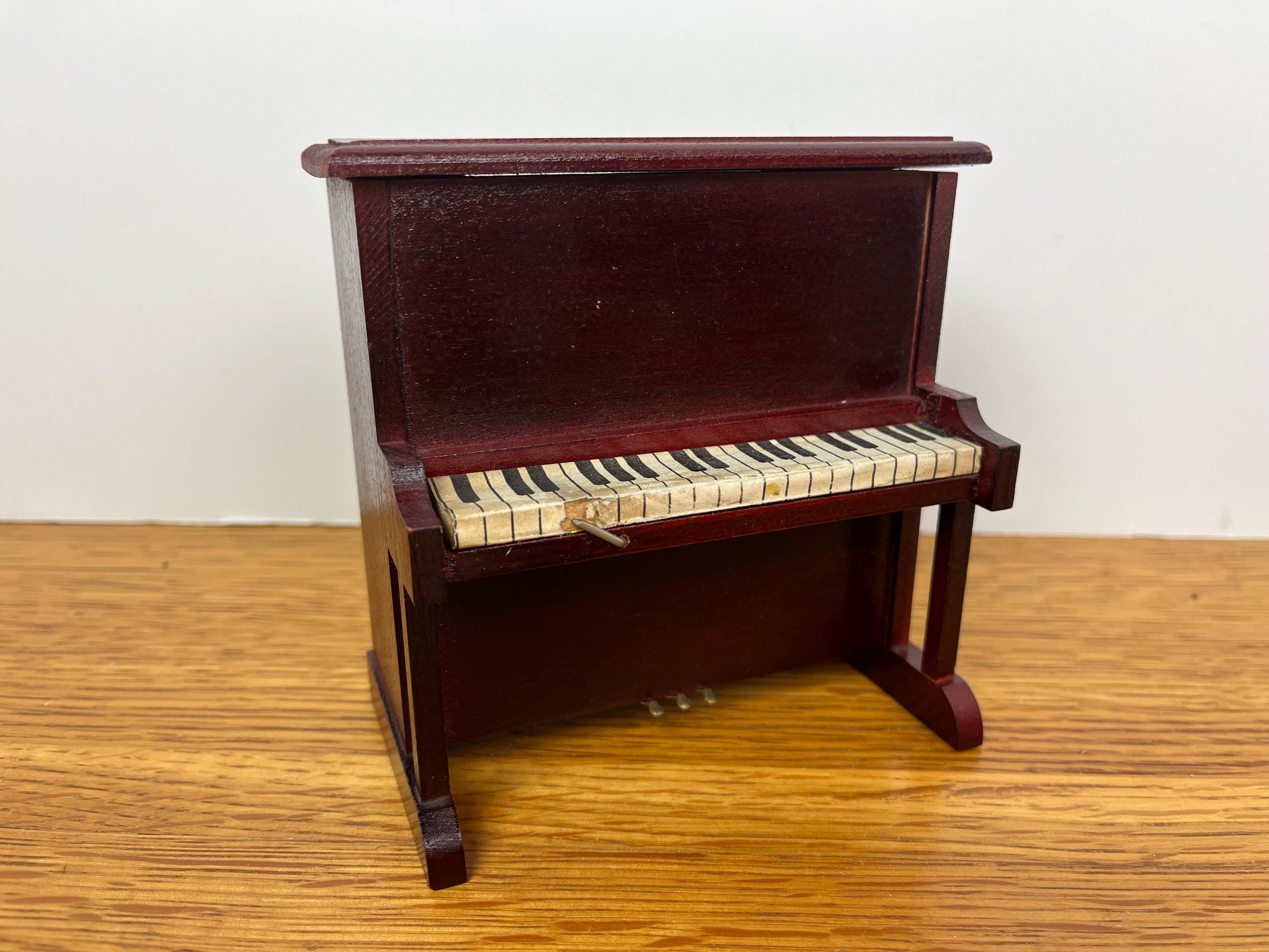 Antique Miniature Piano - Etsy