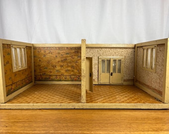 Antique 1890/1900 Gottschalk German Miniature Doll Room Box