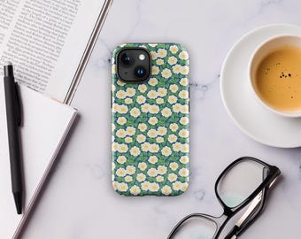 Florale iPhone® Hülle Blumen Handyhülle Schutzcase für Frauen Geschenkidee für Sie Botanisches Muster Aesthetic Case Geschenk für Freundin