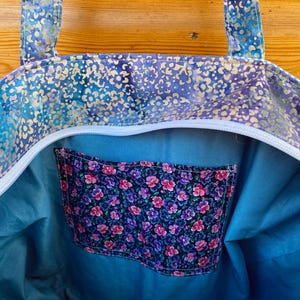 Handmade Floral Patchwork Tote Bag bild 10