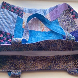 Handmade Floral Patchwork Tote Bag bild 11