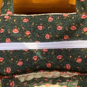 Handmade Floral Patchwork Tote Bag bild 14