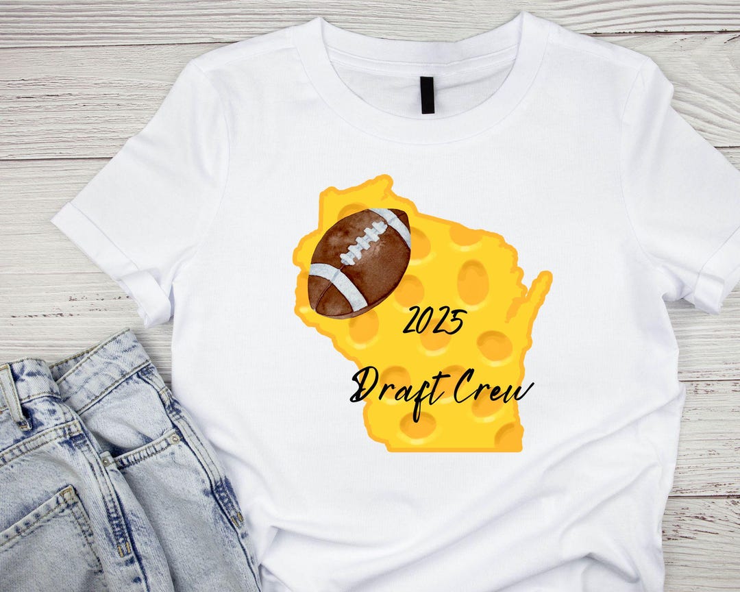 2025 Football Draft Cheesehead State SVG PNG - Etsy