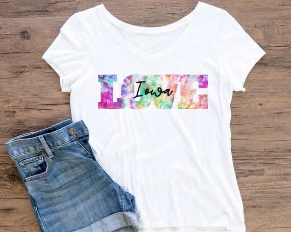 iowa state tie dye shirt