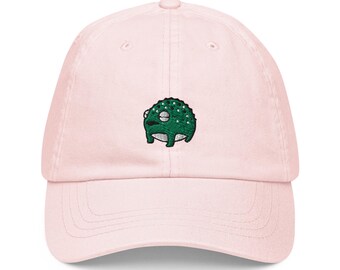 Cute Desert Rain Frog Pastel Baseball Hat, Handmade Embroidered Cotton Dad Cap - Soft - Durable -  Unisex Gifts - Multiple Colours