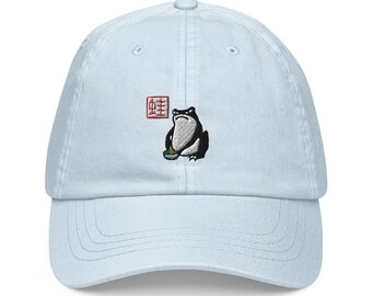 Gorra de béisbol Matsumoto Hoji Frog Making Matcha Pastel, gorra de papá de algodón bordada a mano, duradera, regalos unisex, varios colores