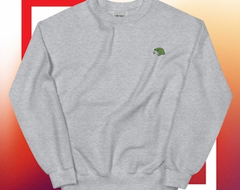 Cute Desert Rain Frog Unisex Sweatshirt, Handmade Embroidered Shirt - Soft - Durable - Multiple Colours